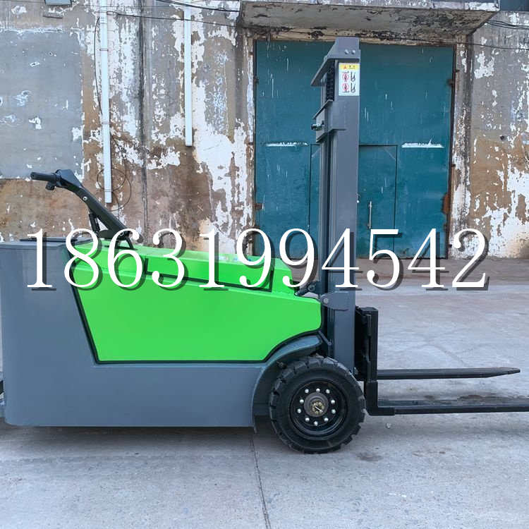 宣威市小型电动叉车1吨2吨步行站驾式电瓶堆高充电装卸车液压升降车铲车